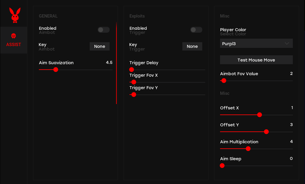 Interface do Valorant